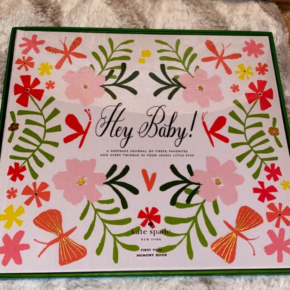 COPY - Kate Spade "Hey Baby"  First year memory book